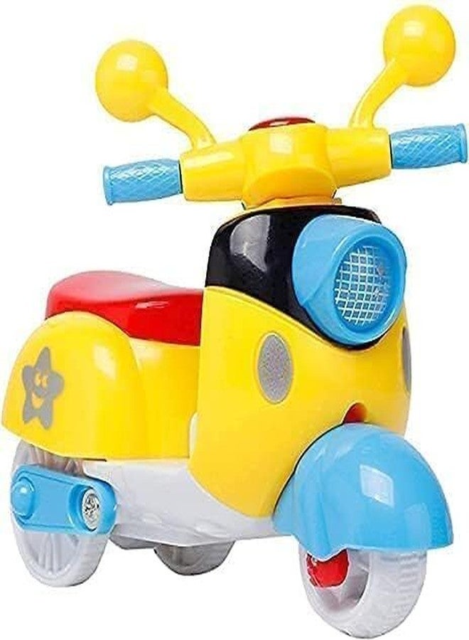 HDA GROUP Scooter Pull Back for Kids Mix Colour - Realistic Design Vehicle Toy for Kids 3+ Years for Indoor & Outdoor Play | Safe & Durable Toy for Ultimate Fun(Multicolor) - Image 2